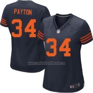 Camiseta NFL Game Mujer Chicago Bears Payton Azul