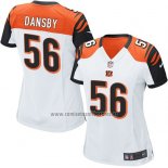 Camiseta NFL Game Mujer Cincinnati Bengals Dansby Blanco