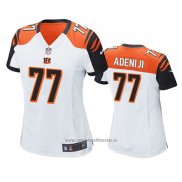 Camiseta NFL Game Mujer Cincinnati Bengals Hakeem Adeniji Blanco