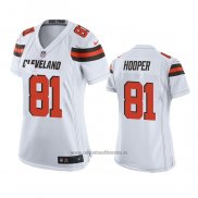 Camiseta NFL Game Mujer Cleveland Browns Austin Hooper Blanco