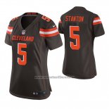 Camiseta NFL Game Mujer Cleveland Browns Drew Stanton Marron