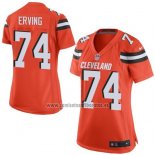 Camiseta NFL Game Mujer Cleveland Browns Erving Naranja
