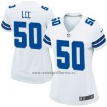 Camiseta NFL Game Mujer Dallas Cowboys Lee Blanco