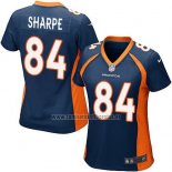 Camiseta NFL Game Mujer Denver Broncos Sharpe Azul