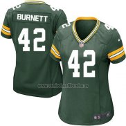 Camiseta NFL Game Mujer Green Bay Packers Burnett Verde Militar