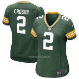 Camiseta NFL Game Mujer Green Bay Packers Mason Crosby Verde