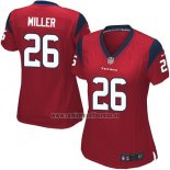 Camiseta NFL Game Mujer Houston Texans Miller Rojo