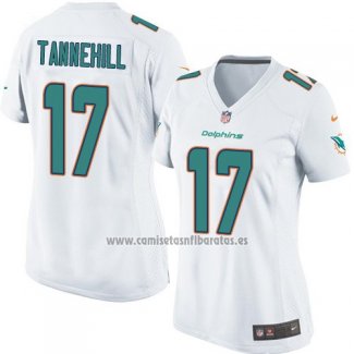 Camiseta NFL Game Mujer Miami Dolphins Tannehill Blanco