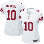 Camiseta NFL Game Mujer New York Giants Manning Blanco