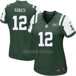 Camiseta NFL Game Mujer New York Jets Namath Verde
