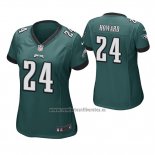 Camiseta NFL Game Mujer Philadelphia Eagles Jordan Howard Verde