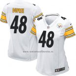 Camiseta NFL Game Mujer Pittsburgh Steelers Dupree Blanco