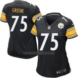 Camiseta NFL Game Mujer Pittsburgh Steelers Greene Negro
