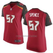 Camiseta NFL Game Mujer Tampa Bay Buccaneers Spence Rojo2