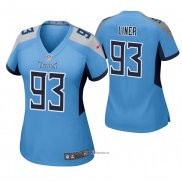 Camiseta NFL Game Mujer Tennessee Titans Dee Liner Azul