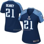 Camiseta NFL Game Mujer Tennessee Titans Searcy Azul Oscuro