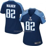 Camiseta NFL Game Mujer Tennessee Titans Walker Azul Oscuro