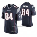 Camiseta NFL Game New England Patriots Antonio Brown Azul