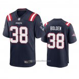 Camiseta NFL Game New England Patriots Brandon Bolden 2020 Azul