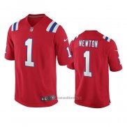 Camiseta NFL Game New England Patriots Cam Newton Rojo