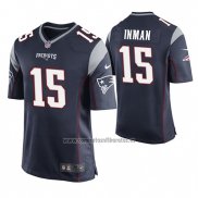 Camiseta NFL Game New England Patriots Dontrelle Inman Azul