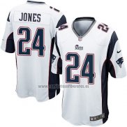 Camiseta NFL Game New England Patriots Jones Blanco