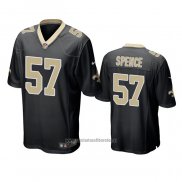 Camiseta NFL Game New Orleans Saints Noah Spence Negro