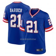 Camiseta NFL Game New York Giants Tiki Barber Classic Retired Azul