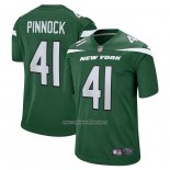 Camiseta NFL Game New York Jets Jason Pinnock Verde