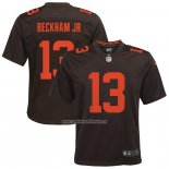 Camiseta NFL Game Nino Cleveland Browns Odell Beckham Jr. Alterno Marron
