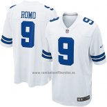 Camiseta NFL Game Nino Dallas Cowboys Romo Blanco