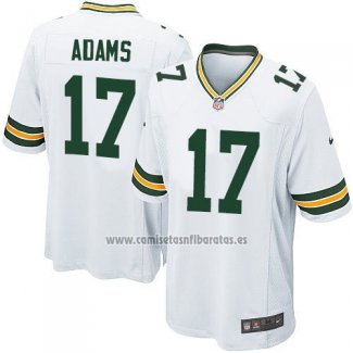 Camiseta NFL Game Nino Green Bay Packers Adams Blanco