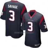 Camiseta NFL Game Nino Houston Texans Savage Negro
