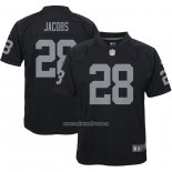 Camiseta NFL Game Nino Las Vegas Raiders Josh Jacobs Negro