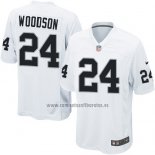 Camiseta NFL Game Nino Las Vegas Raiders Woodson Blanco
