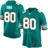 Camiseta NFL Game Nino Miami Dolphins Sims Verde Oscuro