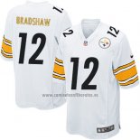 Camiseta NFL Game Nino Pittsburgh Steelers Bradshaw Blanco