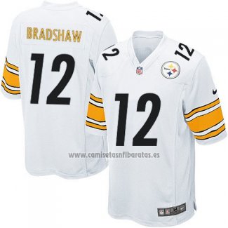 Camiseta NFL Game Nino Pittsburgh Steelers Bradshaw Blanco