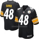 Camiseta NFL Game Nino Pittsburgh Steelers Dupree Negro