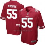 Camiseta NFL Game Nino San Francisco 49ers Brooks Rojo