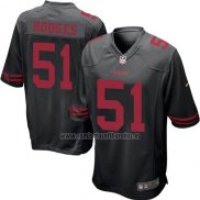 Camiseta NFL Game Nino San Francisco 49ers Hooges Negro
