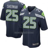 Camiseta NFL Game Nino Seattle Seahawks Sherman Azul Oscuro