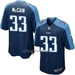 Camiseta NFL Game Nino Tennessee Titans McCain Azul Oscuro