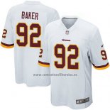 Camiseta NFL Game Nino Washington Commanders Baker Blanco