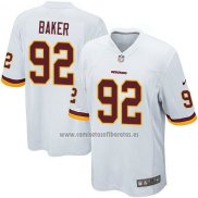 Camiseta NFL Game Nino Washington Commanders Baker Blanco