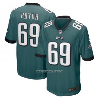 Camiseta NFL Game Philadelphia Eagles Matt Pryor Verde