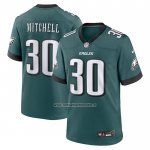 Camiseta NFL Game Philadelphia Eagles Quinyon Mitchell 2024 NFL Draft First Round Pick Verde