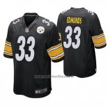 Camiseta NFL Game Pittsburgh Steelers Trey Edmunds Negro