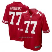 Camiseta NFL Game San Francisco 49ers Alfredo Gutierrez Rojo