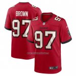Camiseta NFL Game Tampa Bay Buccaneers Earnest Brown IV Rojo